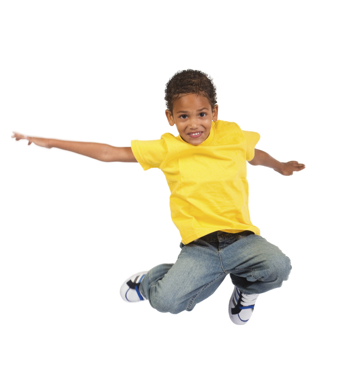 Boy leaping purchased
